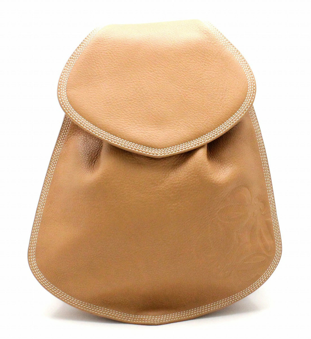 Loewe Backpack Leather Camel Brown